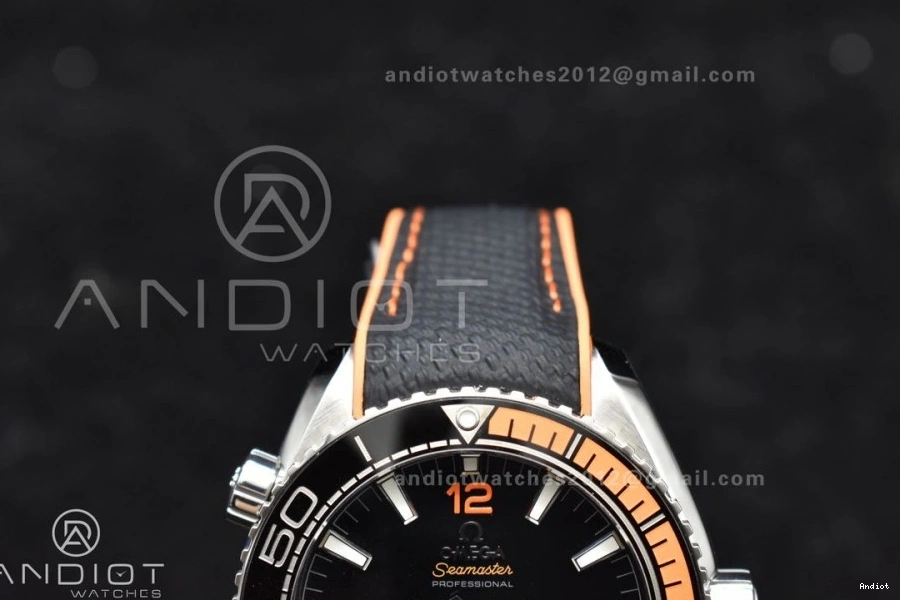 Edition Orange Strap on 43.5mm Dial VSF V2 Clone Super A8900 Planet Nylon Best Bezel 1:1 SS Black Ocean Black 1229